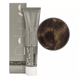 Крем-краска 6/7 темно-русый коричневый Estel De Luxe Silver