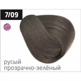 Крем-краска 7/09 русый прозрачно-зеленый 60 мл OLLIN PERFORMANCE