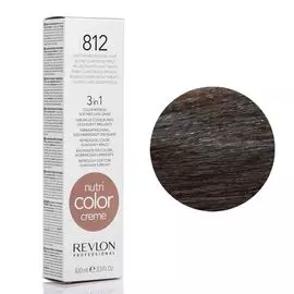 Крем-краска Нутри Колор 812 перламутрово-бежевый 3 в 1 100 мл Revlon