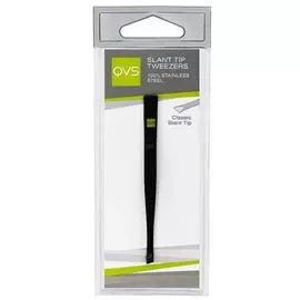 Пинцет для бровей Astro со скошенными кончиками (10-1000/82-10-1634) QVS