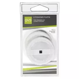 Пуф велюровый для компактной пудры (10-1080/82-10-1703) QVS