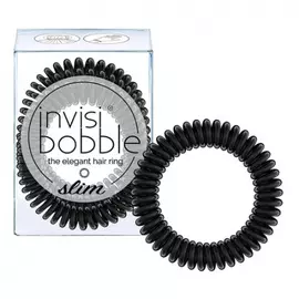 Резинка-браслет для волос SLIM True Black Invisibobble 3094