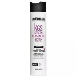 Шампунь-бондинг сине-фиолетовый для блондированных волос 300 мл Protokeratin