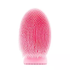 Щетка массажная силиконовая розовая Double Dare I.M. BUDDY