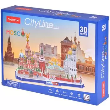 3D-пазл CityLine "Москва"