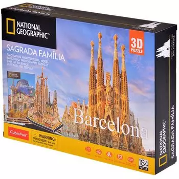 3D-пазл National Geographic "Саграда Фамилия"