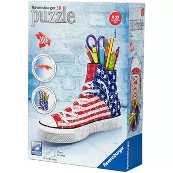 3D-пазл "Кроссовок: Американский стиль"
