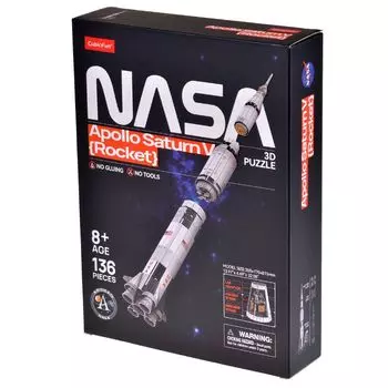 3D-пазл Rocket Apollo Saturn V