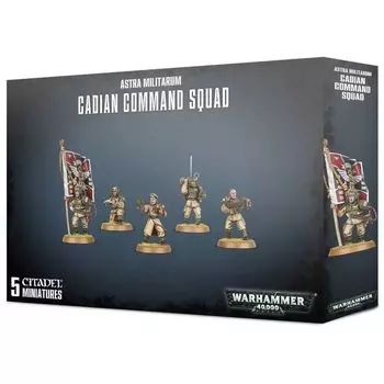 Astra Militarum Cadian Command Squad