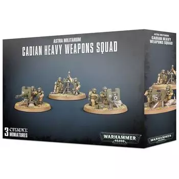 Astra Militarum Cadian Heavy Weapon Squad