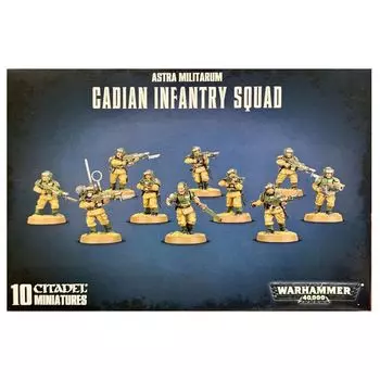 Astra Militarum Cadian Infantry Squad