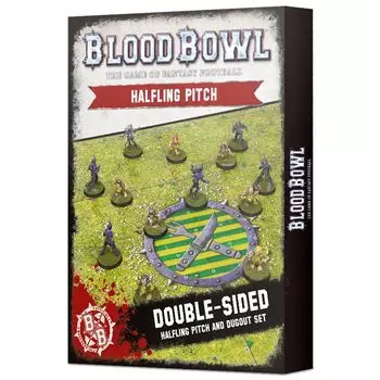 Blood Bowl: Halfling Team Pitch &amp; Dugouts (2019)