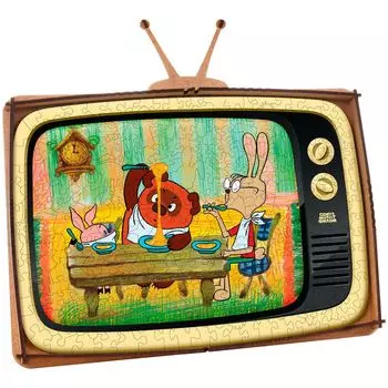 Деревянный 3D-пазл "Винни-Пух" (размер S)