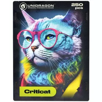Деревянный пазл Criticat