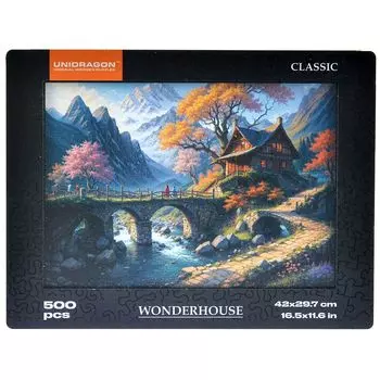 Деревянный пазл "Дом Чудес"