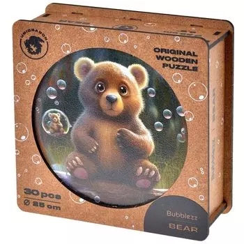 Деревянный пазл "Медведь"