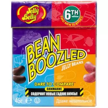 Драже жевательное Jelly Belly: Bean Boozled