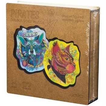 Двухсторонний пазл "Пираты" (размер М)