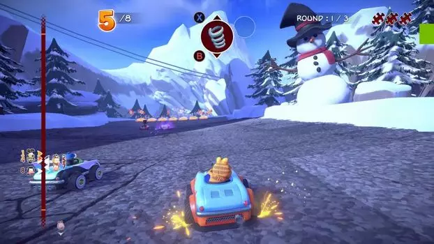 Garfield Kart - Furious Racing (для PC/Steam)
