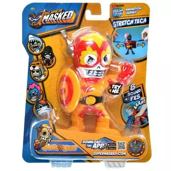 Игрушка-тянучка Stretchapalz Supermasked: Captain Nuget (со звуком)