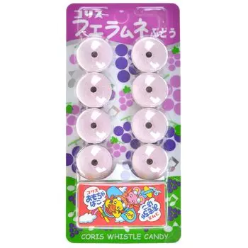 Конфета-свисток Coris: виноград