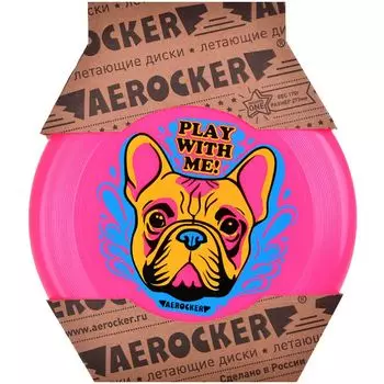Летающий диск Aerocker: Буль (кислотно-розовый)
