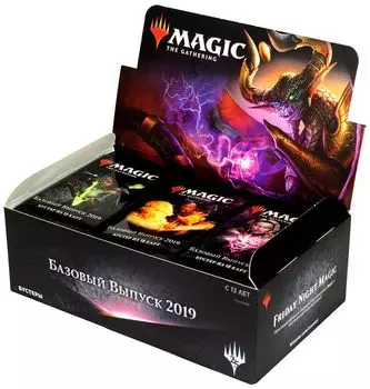 MTG. Базовый выпуск 2019. Дисплей бустеров