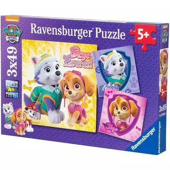 Набор пазлов "Щенячий патруль: Скай и Эверест"