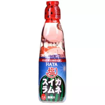 Напиток газированный Hata Kosen Ramune: арбуз