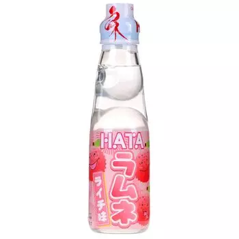 Напиток газированный Hata Kosen Ramune: личи