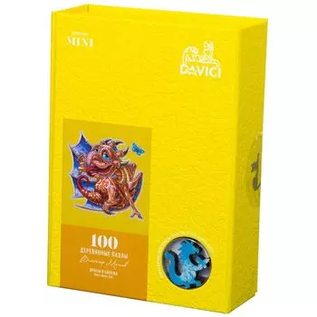 Пазл "Дракон и бабочка"