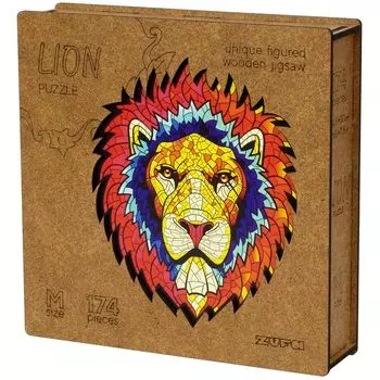 Пазл "Лев" (размер M)