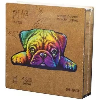 Пазл "Мопс" (размер М)