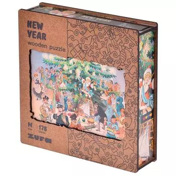 Пазл "Новый год" (размер M)