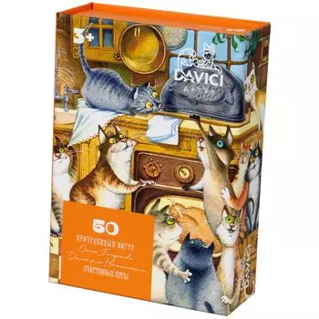 Пазл "Счастливые коты"