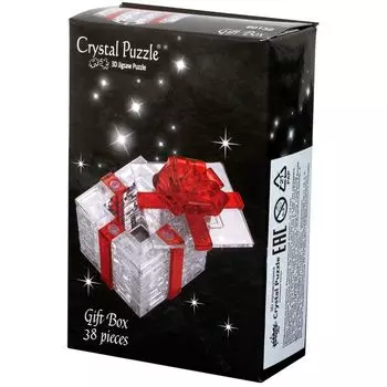 Прозрачный 3D-пазл "Подарок"