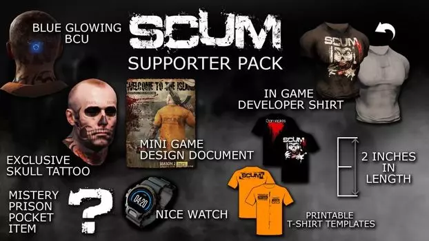 SCUM: Supporter Pack (для PC/Steam)