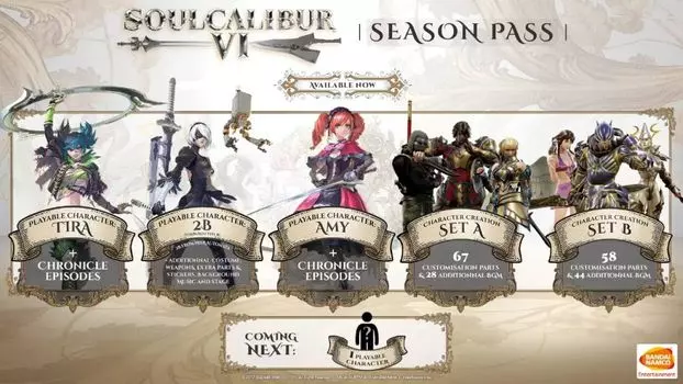 SOULCALIBUR VI: Season Pass (для PC/Steam)