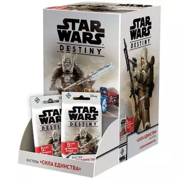 Star Wars: Destiny. Дисплей бустеров "Сила единства"