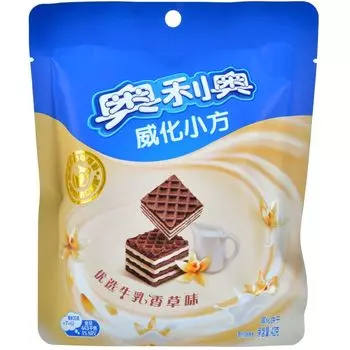Вафли Oreo в пакете: ваниль