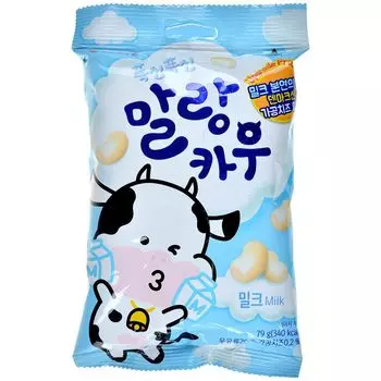 Жевательная конфета Lotte Malang Cow: молочная