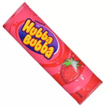 Жевательная резинка Hubba Bubba: клубника