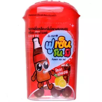 Жевательная резинка Lotte Fusen No Mi: кола