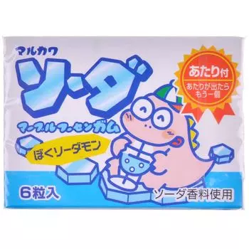 Жевательная резинка Marukawa со вкусом соды