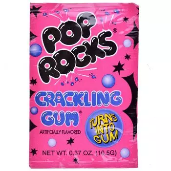 Жевательная резинка Pop Rocks Crackling Gum