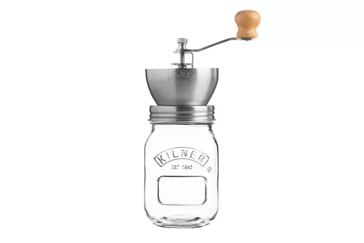 Банка с ручной кофемолкой Kilner