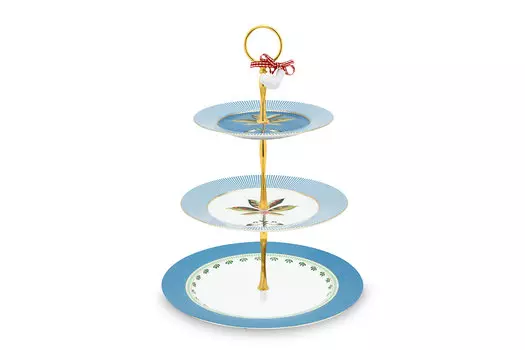 Блюдо 3-уровневое La Majorelle