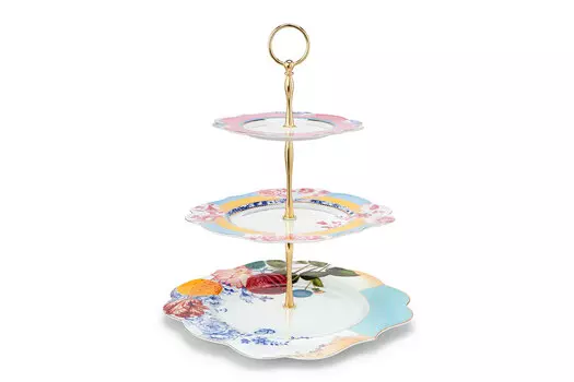 Блюдо 3-уровневое Royal