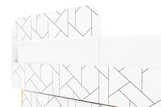 Бортик для кровати Stumpa Классика Мозаика