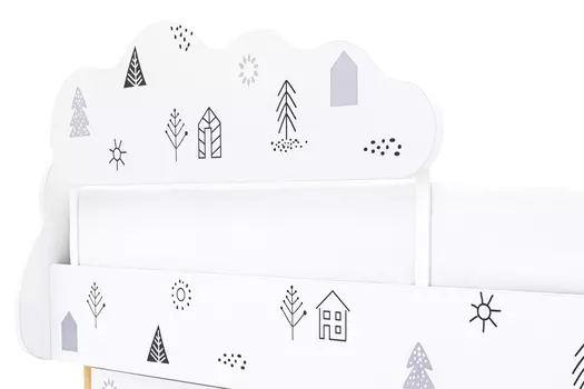 Бортик для кровати Stumpa Облако Домики